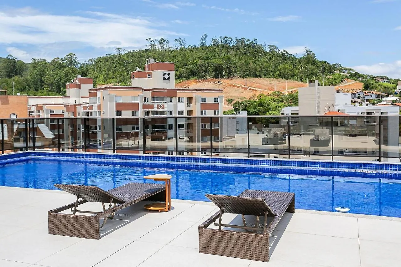 Wi-Fi 200Mb | Piscina No Rooftop #Corg01 Florianopolis 0*,