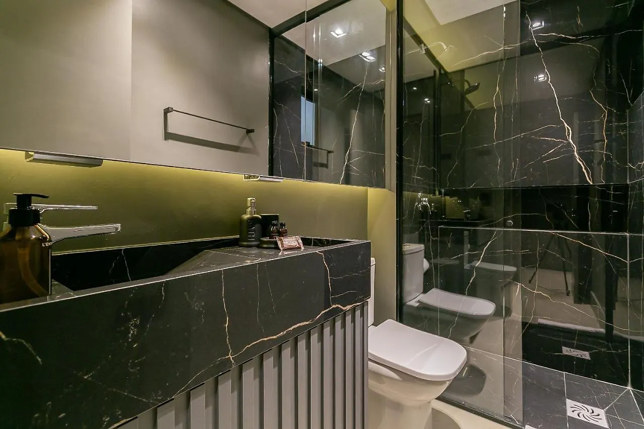 Apartment Wi-Fi 200Mb | Piscina No Rooftop #Corg01 Florianopolis